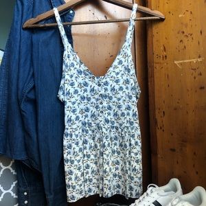 American Eagle Floral Tank